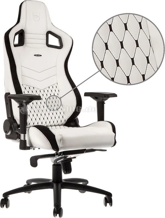 noblechairs Epic Gamingstuhl, weiß/schwarz