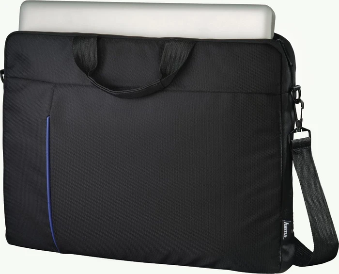 Hama Kapstadt Notebooktasche 15.6", schwarz/blau