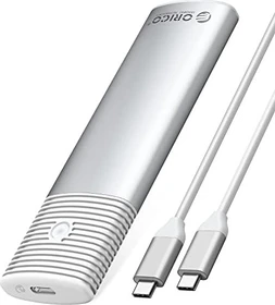 Orico PWM2-G2, NVMe M.2 SSD Enclosure, weiß, M.2, USB-C 3.1