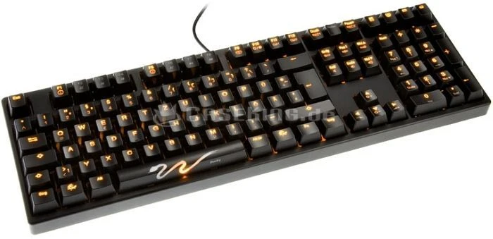 Ducky Shine 3, LEDs orange, MX BROWN, USB, DE