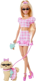 Mattel Barbie - Twinning Looks Puppe mit Hündchen im Partnerlook