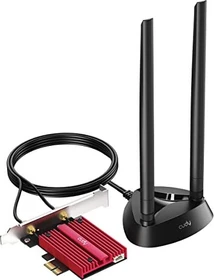 Cudy WLAN-Adapter, 2.4GHz/5GHz WLAN, Bluetooth 5.2, PCIe x1 (WE4000)
