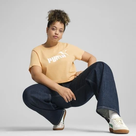 Puma ESS No. 1 Logo T-Shirt kurzarm almost apricot