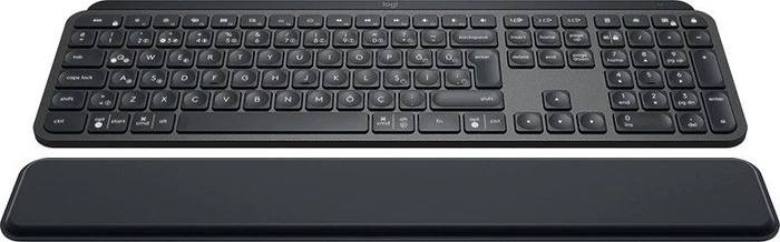 Logitech MX Keys Plus MX Palm Rest, schwarz, USB/Bluetooth, UK
