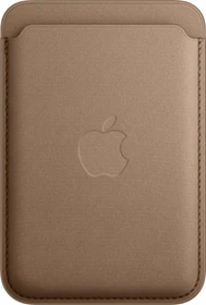 Apple iPhone Feingewebe Wallet mit MagSafe taupe