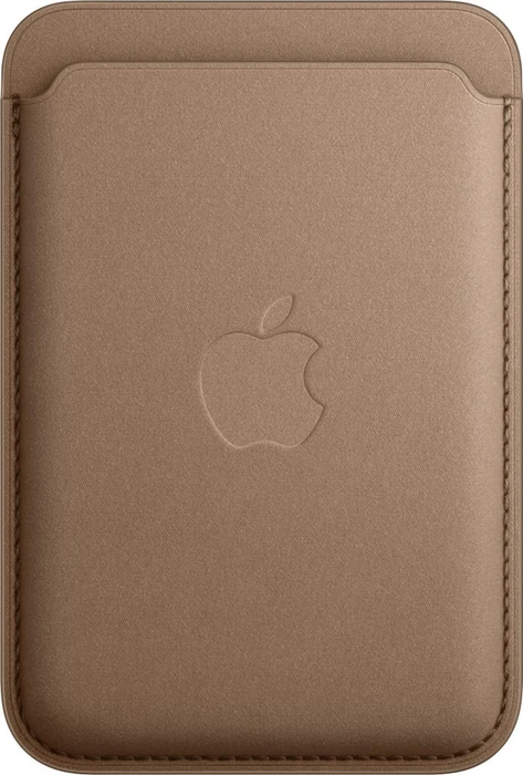 Apple iPhone Feingewebe Wallet mit MagSafe taupe