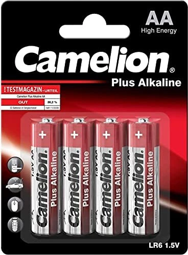Camelion Plus Alkaline Mignon AA, 4er-Pack