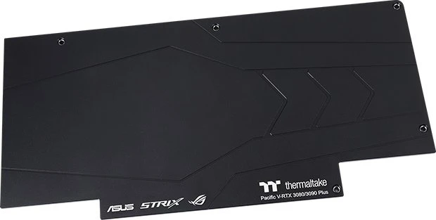 Thermaltake Pacific V-RTX 3080/3090 Plus ASUS ROG GPU Block mit Backplate, transparent