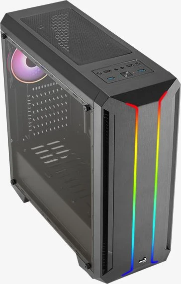 AeroCool Skyline ARGB, Lüfter LED ARGB, Acrylfenster