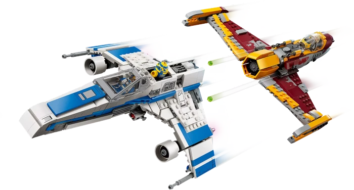 LEGO Star Wars - New Republic E-Wing vs. Shin Hatis Starfighter