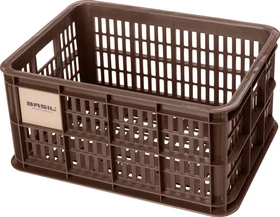 Basil Crate S Fahrradkorb chocolate brown