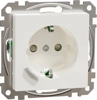 Merten System M Connected SCHUKO-Steckdose, polarweiß