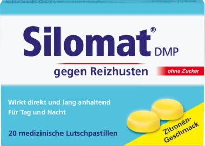 Stada Silomat DMP Lutschpastillen Zitronen-Geschmack, 20 Stück