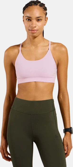 Odlo Seamless Soft Reversible Sport-BH hyper pink/grey melange (Damen)
