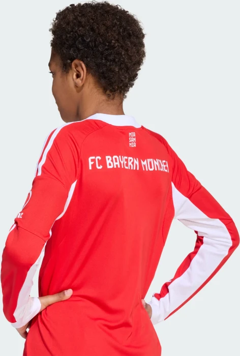 adidas FC Bayern München 2025/2026 Heimtrikot langarm (Junior)