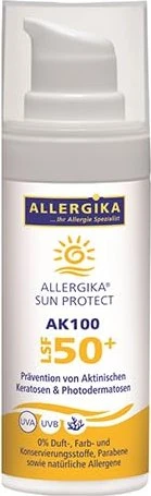 Allergika Sun Protect AK 100 Creme LSF50+, 50ml