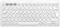 Logitech K380 Multi-Device Keyboard, Off-White, Bluetooth, CH Vorschaubild