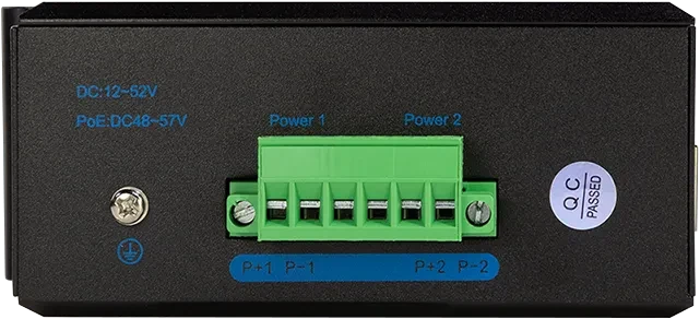 LogiLink NS200 Industrial Railmount Switch, 5x RJ-45