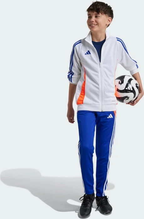 adidas Tiro 24 Trainingsjacke white/app solar red/lucid blue (Junior)
