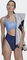 adidas Colourblock Badeanzug blue fusion/victory blue (Damen) Vorschaubild