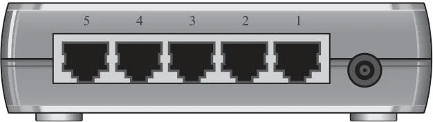 HP OfficeConnect 1405 5G V3 Desktop Gigabit Switch, 5x RJ-45