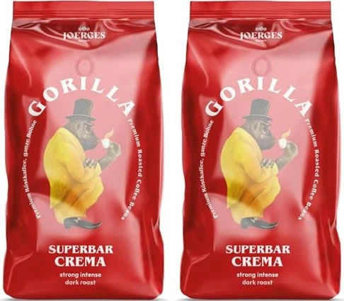 Espresso Gorilla Super Bar Crema Kaffeebohnen, 1.00kg