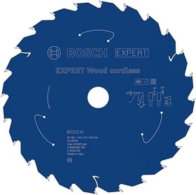 Bosch Professional Expert Wood Cordless Kreissägeblatt 24Z, 184x1x20mm, 1 Stück