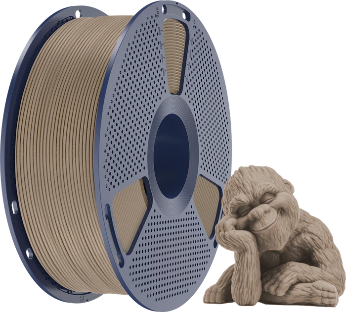 Sunlu PLA, Wood, Spule, 1.75mm, 1.00kg