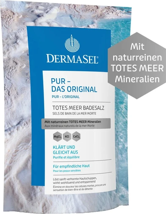 Dermasel Spa Totes Meer Pur Badesalz, 500g