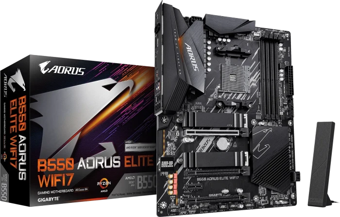 GIGABYTE B550 AORUS Elite WIFI7 (AMD AM4)
