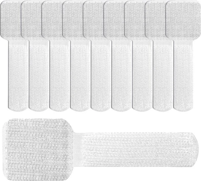 LABEL THE CABLE LTC Wall Klett-Kabelhalter, weiß, 50er-Pack