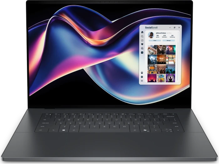 Dell XPS 16 DA16260, Storm, Core Ultra X9 388H, 32GB RAM, 1TB SSD, DE