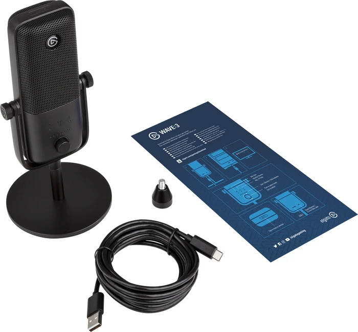 Elgato Wave:3 schwarz