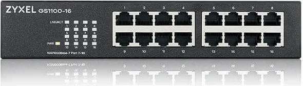 Zyxel GS1100 Desktop Gigabit Switch, 16x RJ-45
