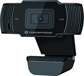 Conceptronic Amdis 720P HD Webcam mit Mikrofon (AMDIS03B)