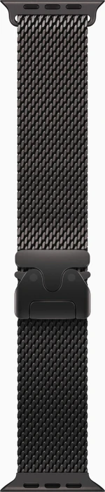 Apple Watch Ultra 4 schwarz mit Milanaise-Armband Large schwarz