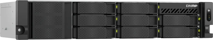 QNAP Turbo Station TS-h1065eU-8G, 8GB RAM, 2x RJ-45 2.5GBase-T, 1x USB-A 3.1, 2HE