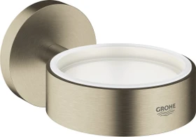 Grohe Essentials Halter für Zahnputzbecher nickel gebürstet