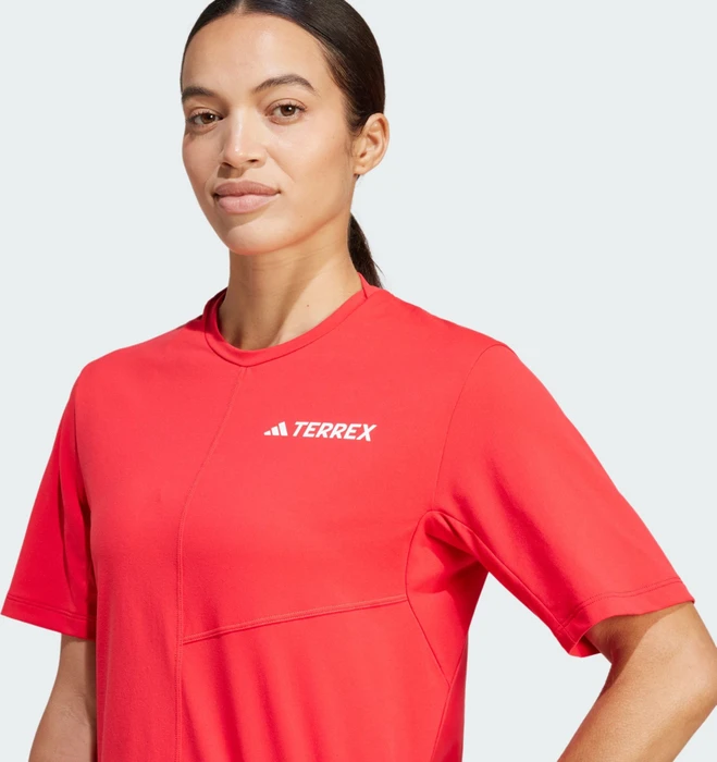 adidas Terrex Multi Climacool Funktionsshirt kurzarm pure ruby (Damen)