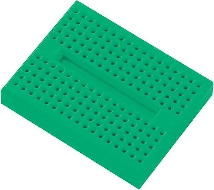 Breadboard, Polzahl 170, 46x36mm, grün, 1er-Pack