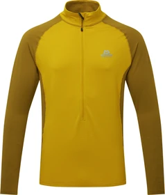 Mountain Equipment Eclipse Zip-T Funktionsshirt langarm acid/fir green (Herren)