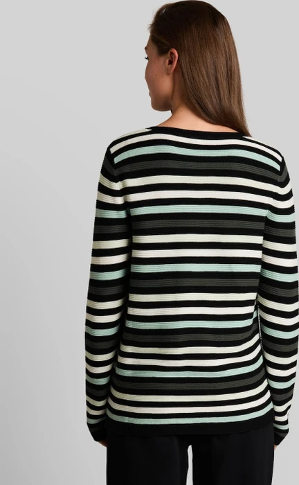 Tom Tailor Rundhalsausschnitt Strickpullover grün (Damen)