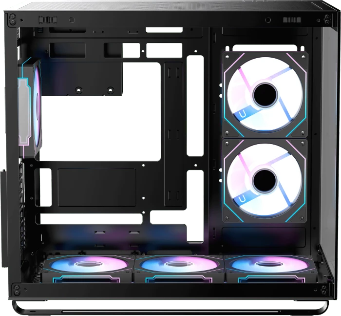 Ocypus Iota C70 ARGB, schwarz, Glasfenster