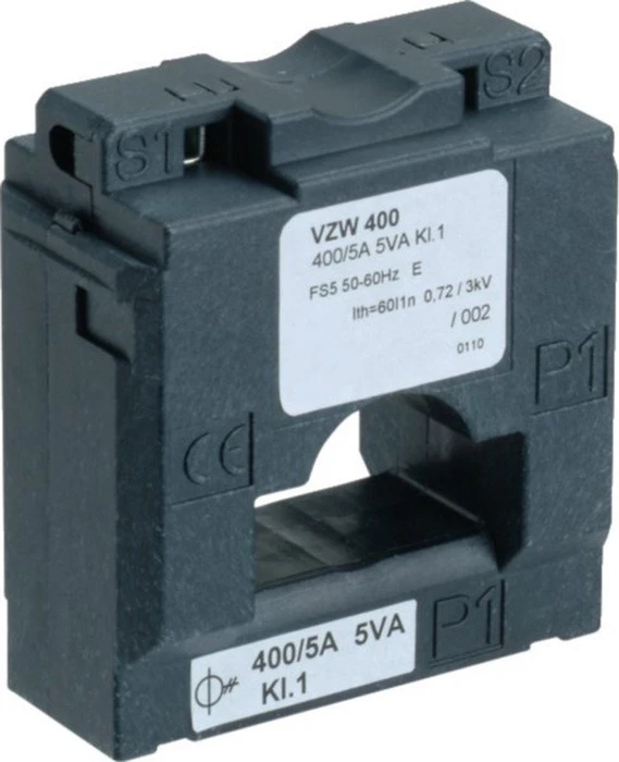 Hager Stromwandler für LV NH1-3 400/5A 5VA Klasse 1