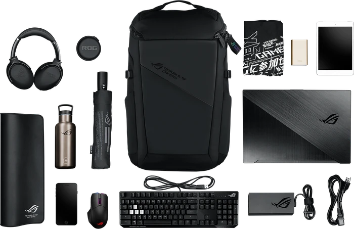 ASUS ROG Ranger BP2701 Gaming Backpack, schwarz