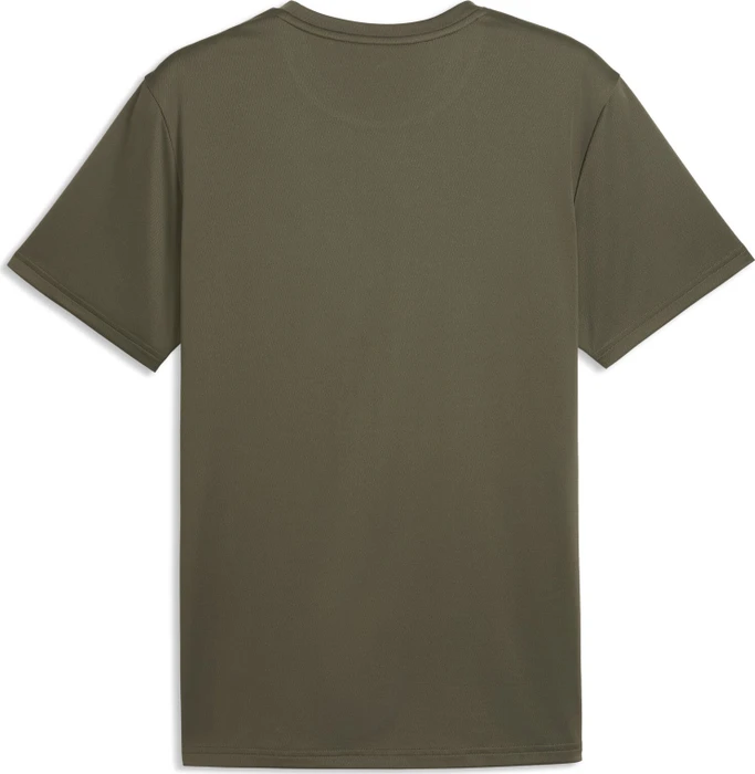Puma Train All Day Essentials Poly Texture T-Shirt kurzarm loden green (Herren)