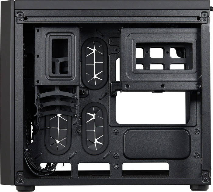 Corsair Crystal Series 280X, schwarz, Glasfenster