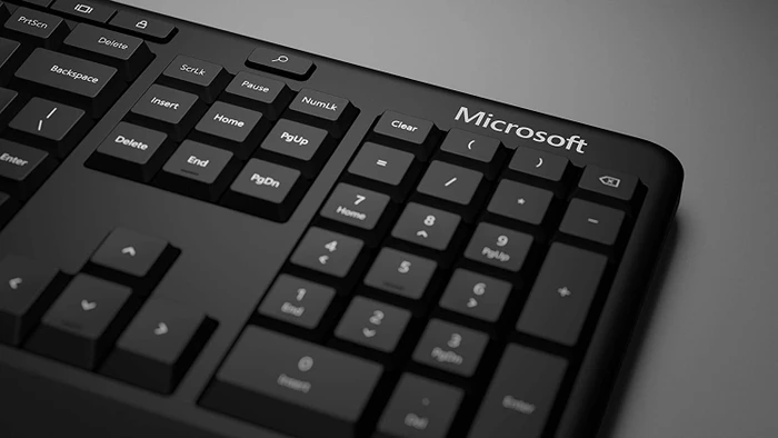 Microsoft Ergonomic Keyboard, USB, UK