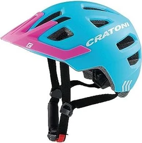 Cratoni Maxster Pro Kinderhelm blue/pink matt