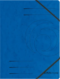 Herlitz Sammelmappe Colorspan mit Eckspanner, A4, blau, 5er-Pack